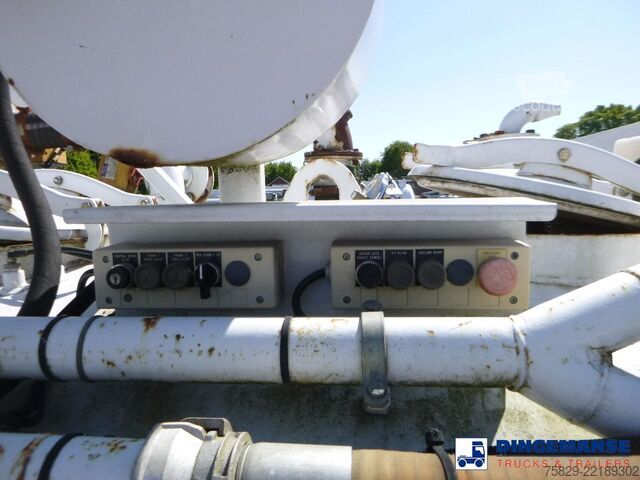 Όχημα αναρρόφησης Mercedes-Benz Actros 2541 6x2 RHD E5 Huwer vacuum tank / hydr...