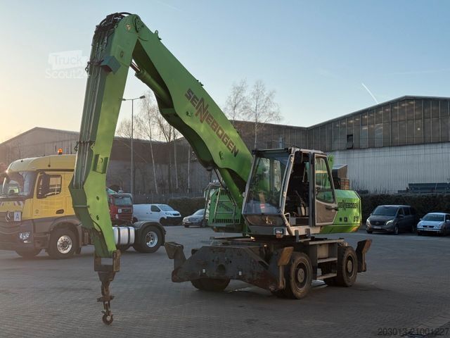 Ratinis ekskavatorius SENNEBOGEN 818 Mobilbagger *10.395h *4x Pratzen