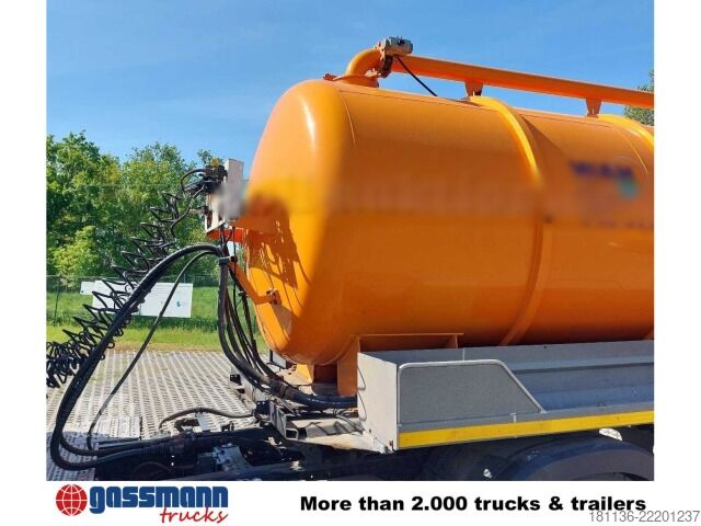 Tanksemitrailer Krone SDR 27, Liftachse, Leistikow Saugauflieger, 2