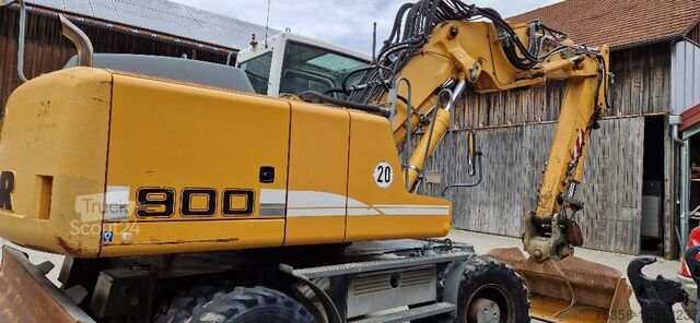 Excavator pe roți Lieherr A 900 C LITRONIC