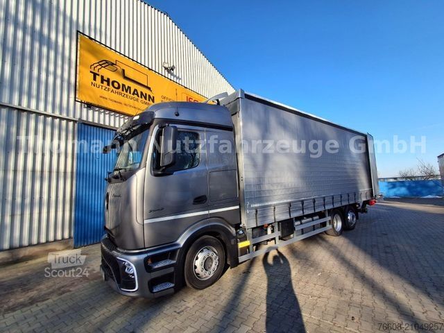 Planbil med presenning MERCEDES-BENZ Actros 5 2542L 6x2 Pritsche Plane mit LBW