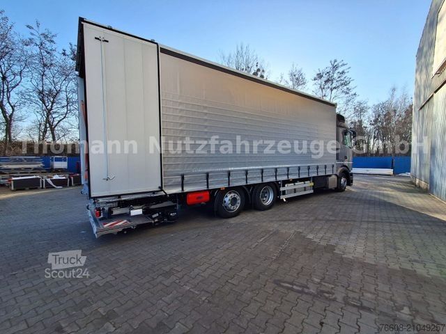 Planbil med presenning MERCEDES-BENZ Actros 5 2542L 6x2 Pritsche Plane mit LBW