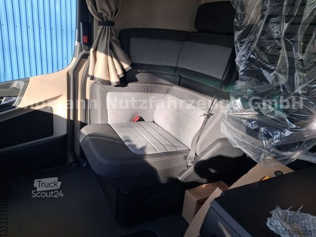 Planbil med presenning MERCEDES-BENZ Actros 5 2542L 6x2 Pritsche Plane mit LBW