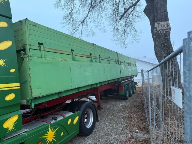 Semi-remorque benne WACKENHUT SK 22 M 1(MIT TRENNWAND)