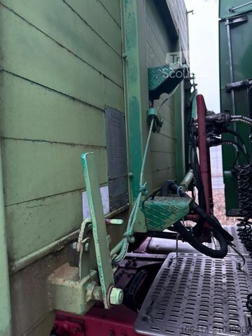 Semi-remorque benne WACKENHUT SK 22 M 1(MIT TRENNWAND)