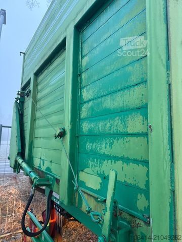 Semi-remorque benne WACKENHUT SK 22 M 1(MIT TRENNWAND)