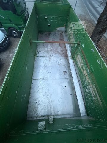 Semi-remorque benne WACKENHUT SK 22 M 1(MIT TRENNWAND)