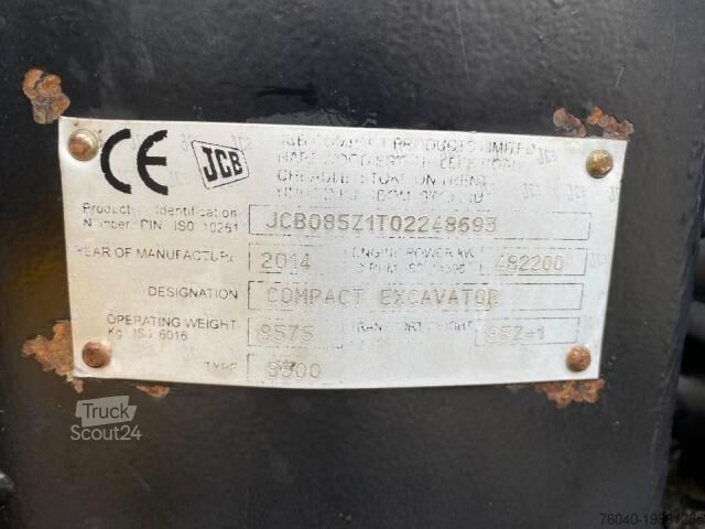 Raupenbagger JCB 85Z