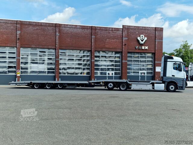 Fourgon porte-voitures Mercedes-Benz Actros 2542 6x2 Machine transporter - Retarder ...
