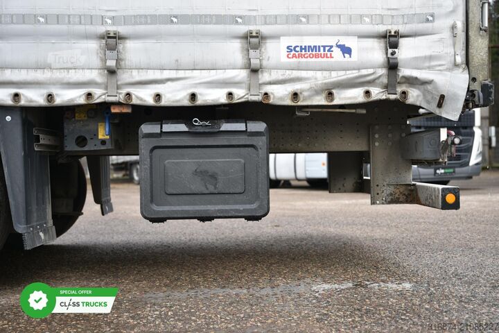 Open semitrailer with tarp SCHMITZ CARGOBULL SCS24/L Varios