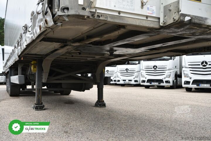 Open semitrailer with tarp SCHMITZ CARGOBULL SCS24/L Varios