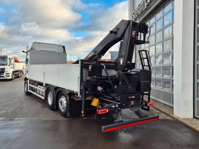 LKW mit Pritsche (offen) MERCEDES-BENZ Actros 2545 L 6x2 Hiab L-HIPRO 235 DLS-3