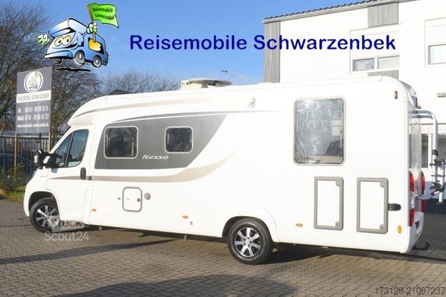 Halvintegreret autocamper BÜRSTNER T 745 NEXXO AUTOMATIK QUEENSB. SAT+TV AHK KAM