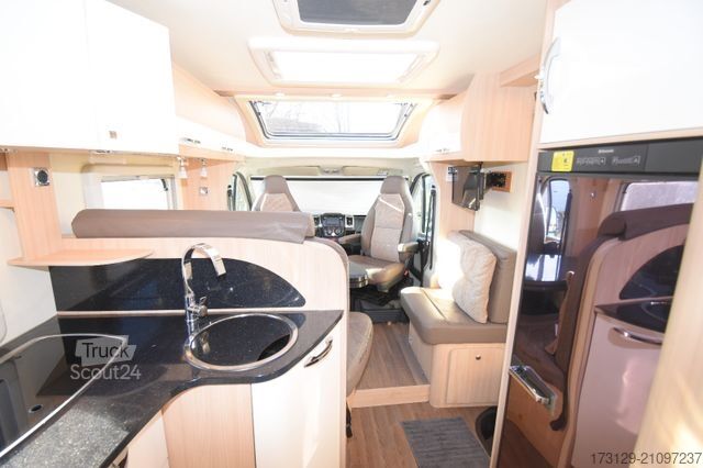 Halvintegreret autocamper BÜRSTNER T 745 NEXXO AUTOMATIK QUEENSB. SAT+TV AHK KAM