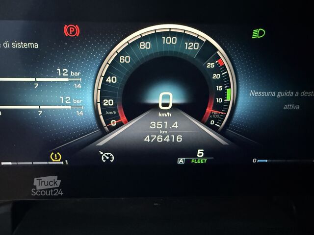 τυπική μονάδα τράκτορα Mercedes-Benz Actros 1845 ADR ÖL-Retarder Euro6