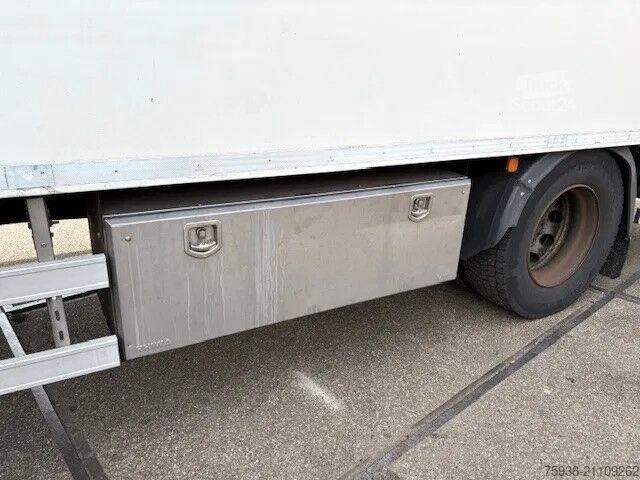  MAN TGM 18.250 BL WITH PLYWOOD CLOSED BOX AND LOADI...