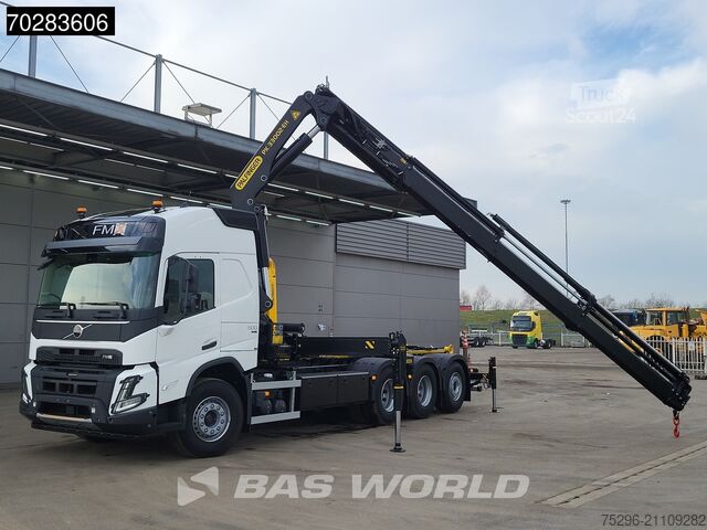  Volvo FMX 500 8X4 NEW! Crane + Hooklift Palfinger PK3...