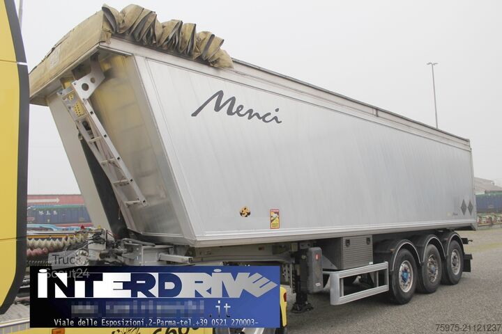 Kipp-Sattelauflieger Menci semirimorchio vasca ribaltabile 46m3 usa