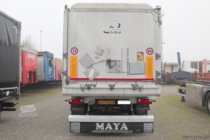 Kipp-Sattelauflieger Menci semirimorchio vasca ribaltabile 46m3 usa