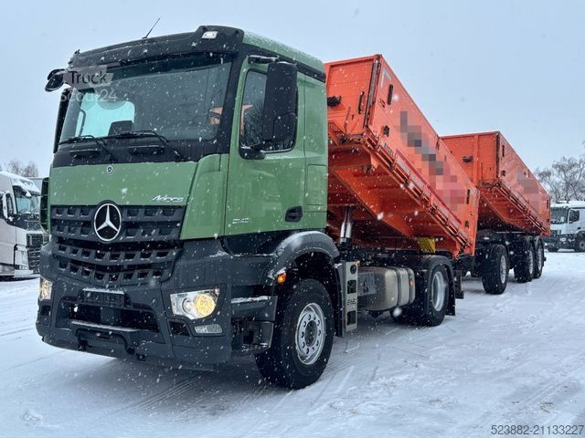 Tipper truck MERCEDES-BENZ Arocs2145 Komplettzug*per*TopZustand*Plane