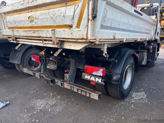 Tipper truck MAN TGM 18.320 Fassi F135C*FUNK*11m = 980kg*