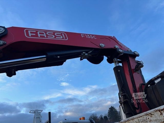 Tipper truck MAN TGM 18.320 Fassi F135C*FUNK*11m = 980kg*