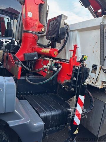 Tipper truck MAN TGM 18.320 Fassi F135C*FUNK*11m = 980kg*