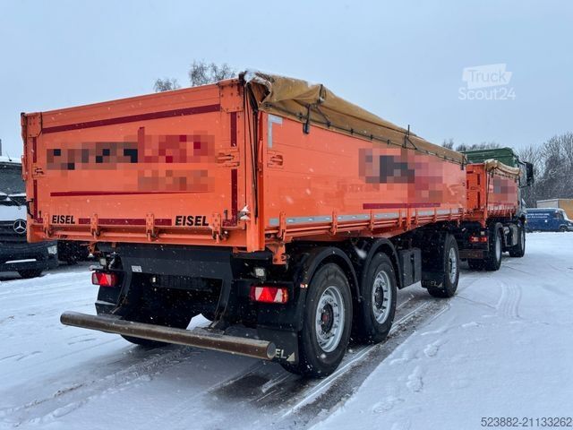 Camion-benne tricar MERCEDES-BENZ Arocs2145 Komplettzug*per*TopZustand*Plane