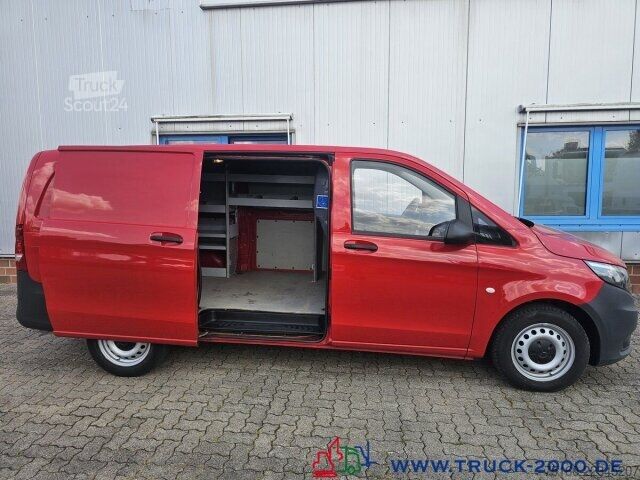 Prilagojeno dostavno vozilo Mercedes-Benz Vito 109 Sortimo Regaleinbau 3 Sitzer TÜV 06/27