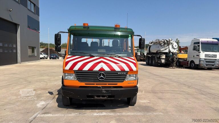 Boîte plate Mercedes-Benz 813 D (EX COMMUNAL / BE TRUCK / PARFAIT ETAT / ...