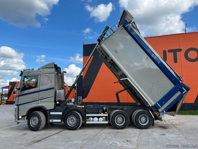 Pašizgāzējs Volvo FH 540 8x4 HYDRAULIC TENT / RETARDER / TANDEM A...
