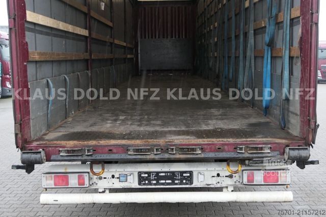 Open oplegger met zeil KRONE SD Pritsche Plane XL MegaLiner Edscha Bordwände