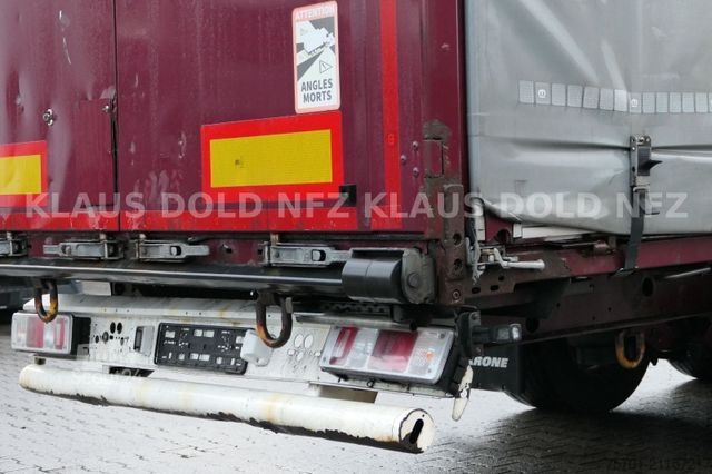 Open oplegger met zeil KRONE SD Pritsche Plane XL MegaLiner Edscha Bordwände