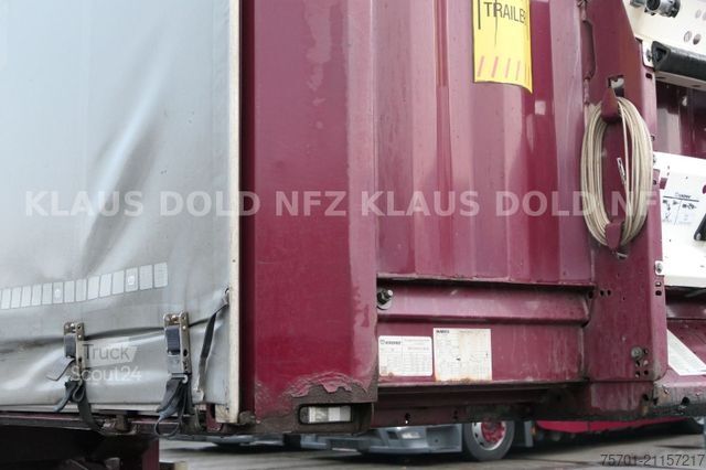 Open oplegger met zeil KRONE SD Pritsche Plane XL MegaLiner Edscha Bordwände