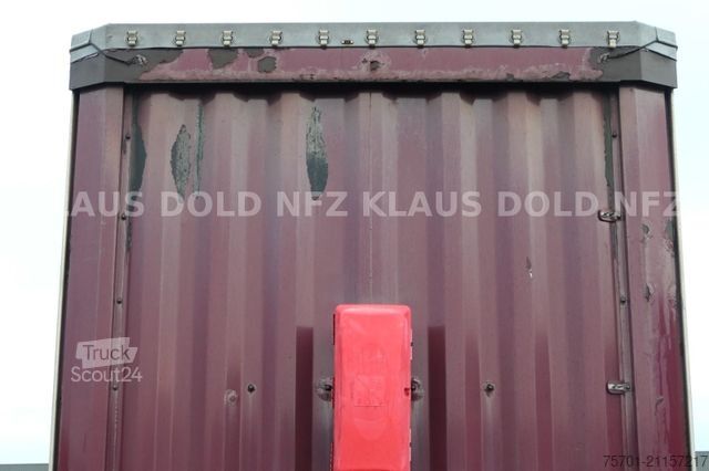 Open oplegger met zeil KRONE SD Pritsche Plane XL MegaLiner Edscha Bordwände