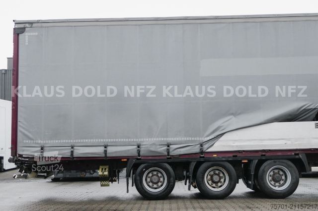 Open oplegger met zeil KRONE SD Pritsche Plane XL MegaLiner Edscha Bordwände