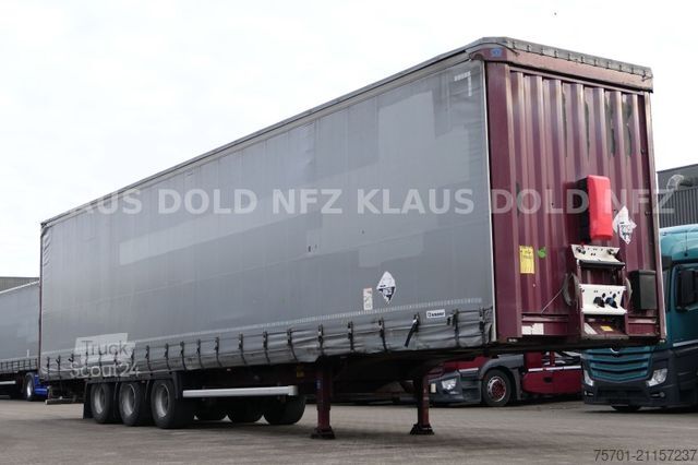 Open oplegger met zeil KRONE SD Pritsche Plane XL MegaLiner Edscha Bordwände