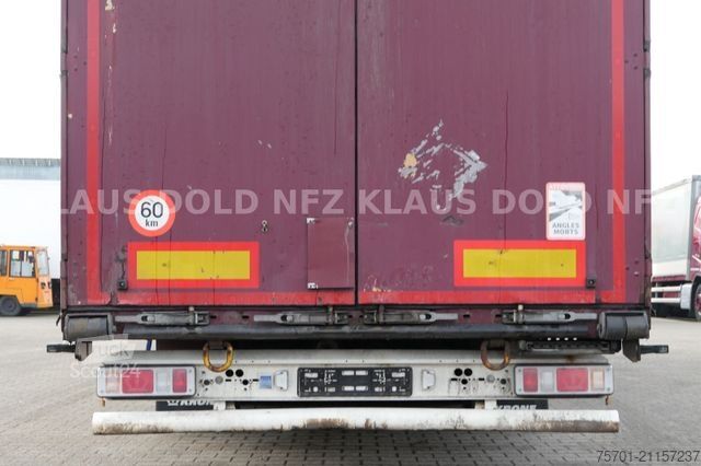 Open oplegger met zeil KRONE SD Pritsche Plane XL MegaLiner Edscha Bordwände
