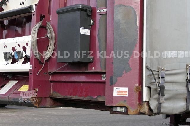 Open oplegger met zeil KRONE SD Pritsche Plane XL MegaLiner Edscha Bordwände