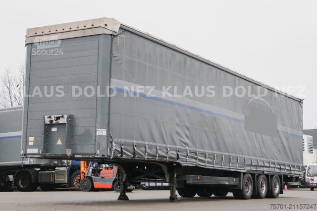 Open oplegger met zeil SCHMITZ CARGOBULL SCB S3T Pritsche Plane safety-roof