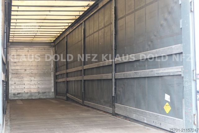 Open oplegger met zeil SCHMITZ CARGOBULL SCB S3T Pritsche Plane safety-roof