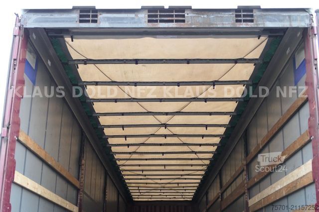 Open oplegger met zeil KRONE SD Pritsche Plane XL MegaLiner Edscha Bordwände