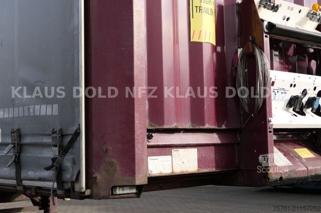 Open oplegger met zeil KRONE SD Pritsche Plane XL MegaLiner Edscha Bordwände
