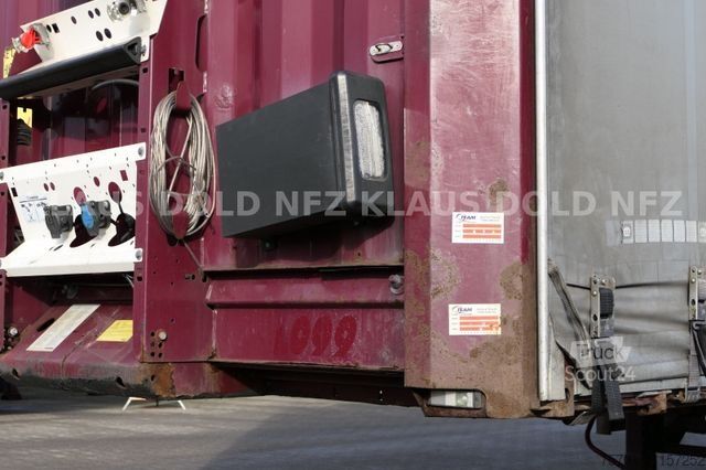 Open oplegger met zeil KRONE SD Pritsche Plane XL MegaLiner Edscha Bordwände