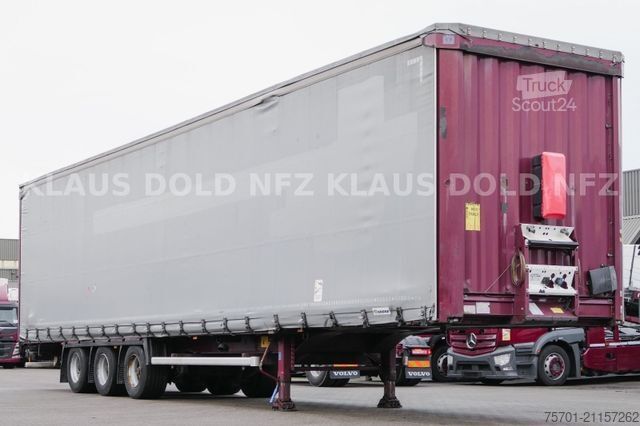 Open oplegger met zeil KRONE SD Pritsche Plane XL MegaLiner Edscha Bordwände