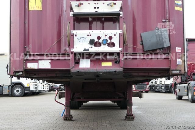 Open oplegger met zeil KRONE SD Pritsche Plane XL MegaLiner Edscha Bordwände