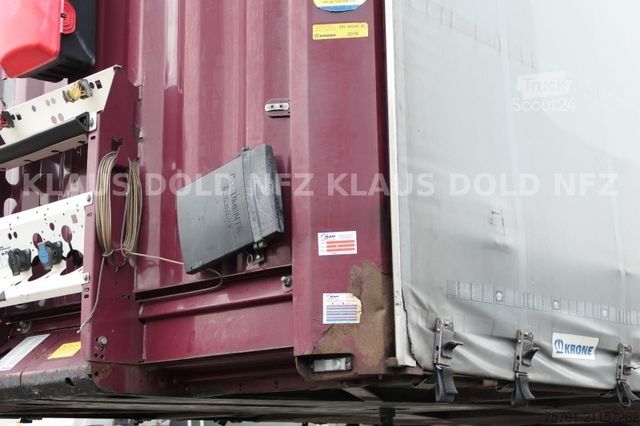 Open oplegger met zeil KRONE SD Pritsche Plane XL MegaLiner Edscha Bordwände