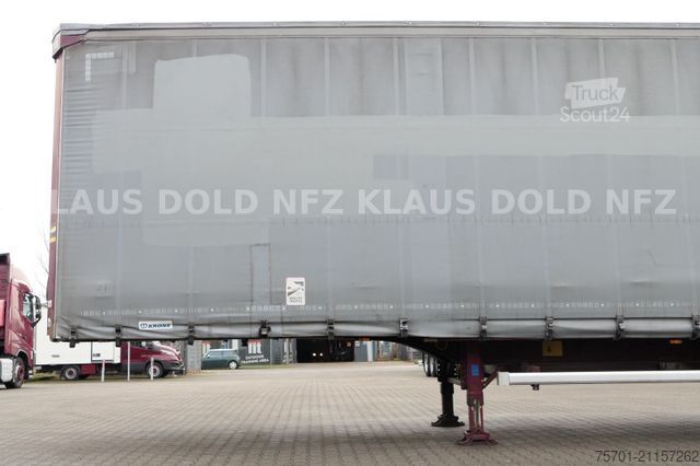 Open oplegger met zeil KRONE SD Pritsche Plane XL MegaLiner Edscha Bordwände