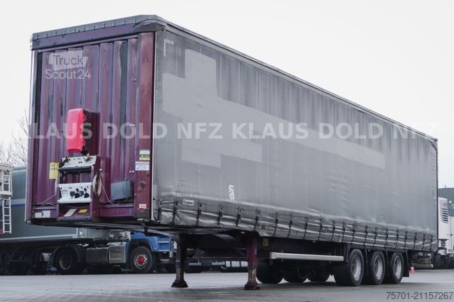 Open oplegger met zeil KRONE SD Pritsche Plane XL MegaLiner Edscha Bordwände