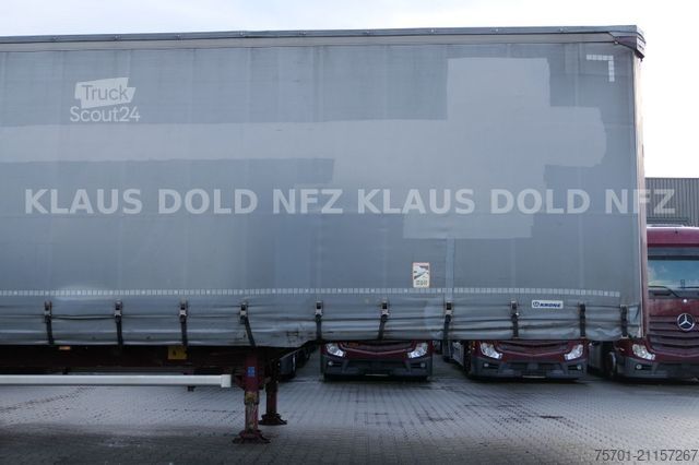Open oplegger met zeil KRONE SD Pritsche Plane XL MegaLiner Edscha Bordwände